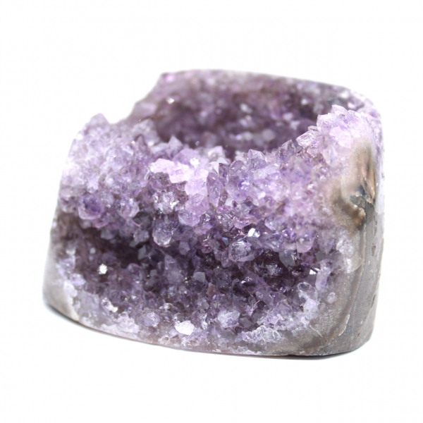 Brazilian Amethyst Geode: Decoration and Mineralogy