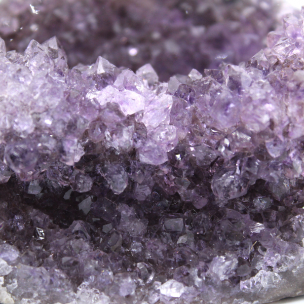 Brazilian Amethyst Geode: Decoration and Mineralogy