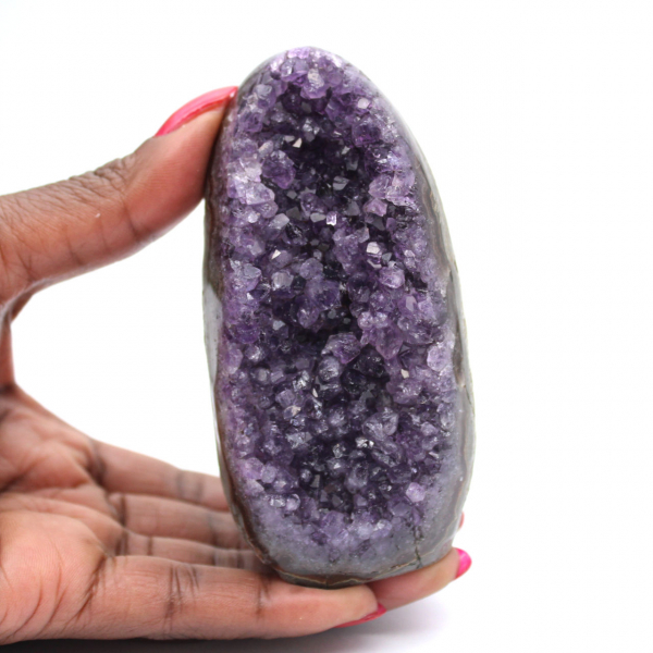 Brazilian Amethyst: Raw Crystal for a Refined Interior