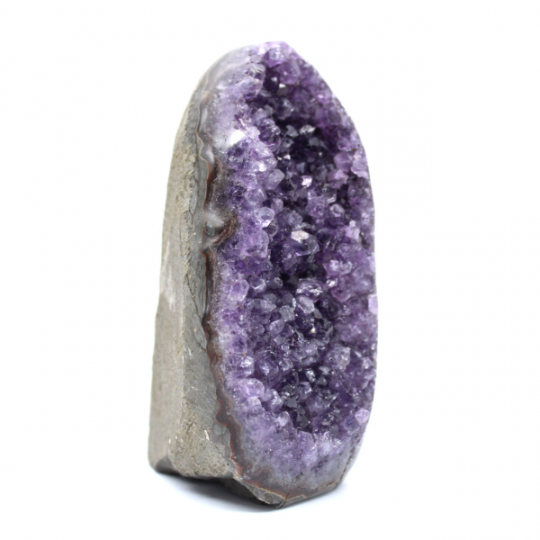 Brazilian Amethyst: Raw Crystal for a Refined Interior