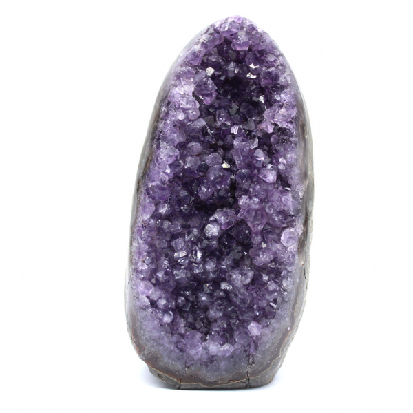 Brazilian Amethyst: Raw Crystal for a Refined Interior