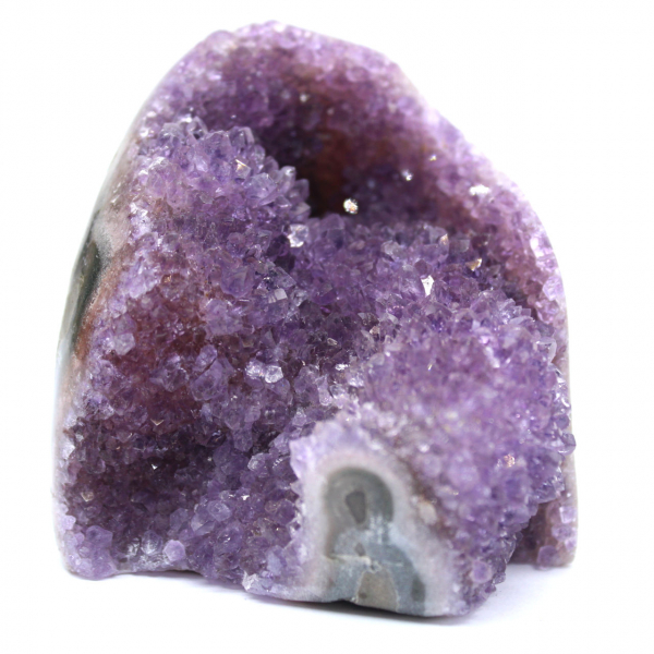 Amethyst Druse from Brazil: Small, High-Quality Specimen