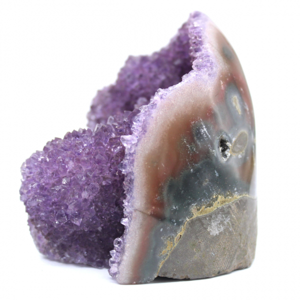 Amethyst Druse from Brazil: Small, High-Quality Specimen