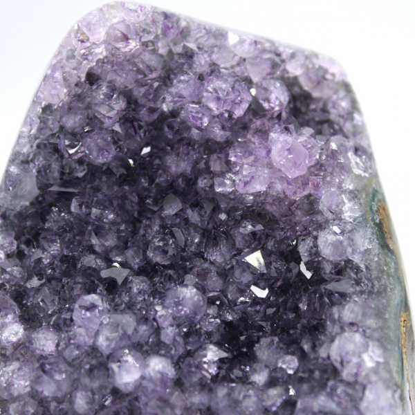 Amethyst Brazil: Small Geode for Mineral Collection