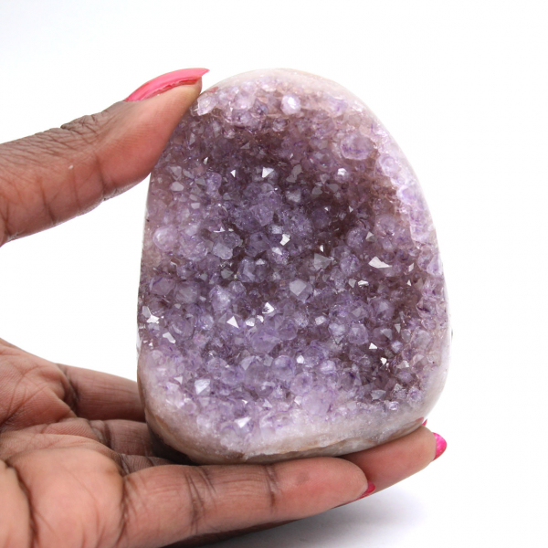 Small Brazilian Amethyst Geode: Authenticity Guaranteed