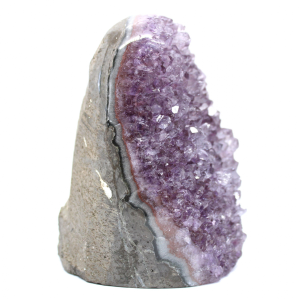 Amethyst Brazil: Geode Crystal Collectible
