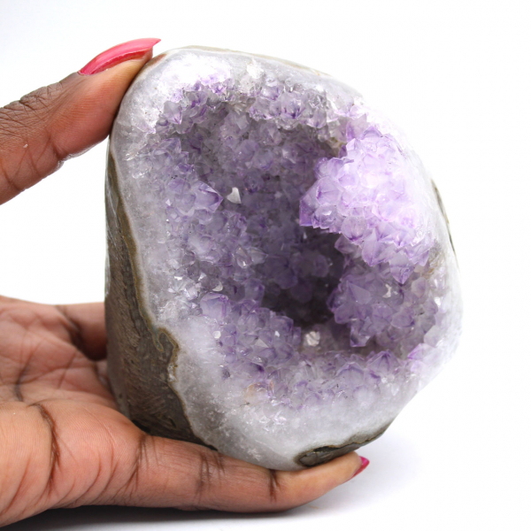 Small Genuine Amethyst Geode from Brazil