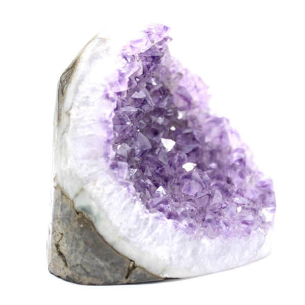 Brazilian Amethyst: Raw Specimen for Natural Decoration