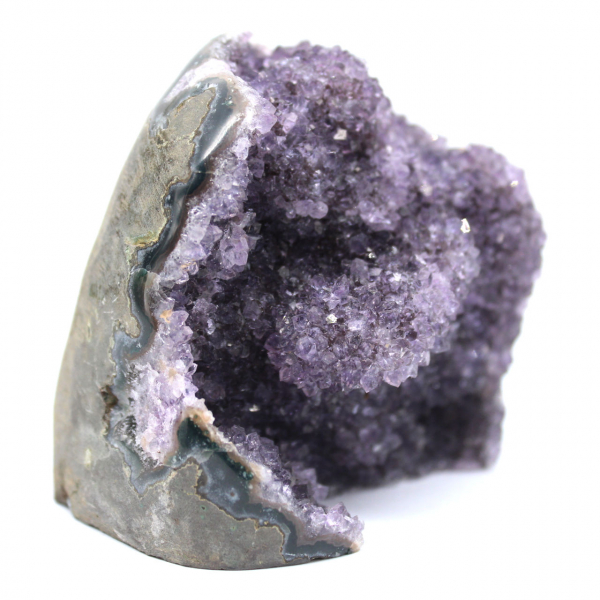 Small Amethyst Druse from Brazil: Natural Aesthetics