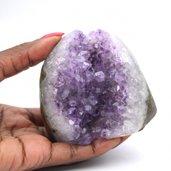 Brazilian Amethyst Geode: Small Size for Collectors