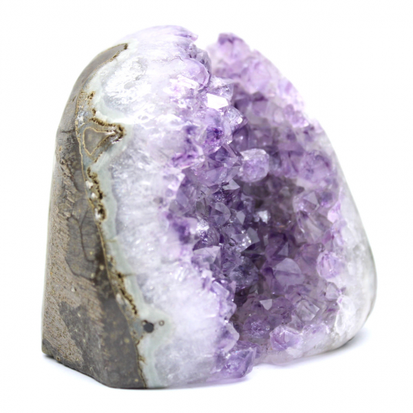 Brazilian Amethyst Geode: Small Size for Collectors