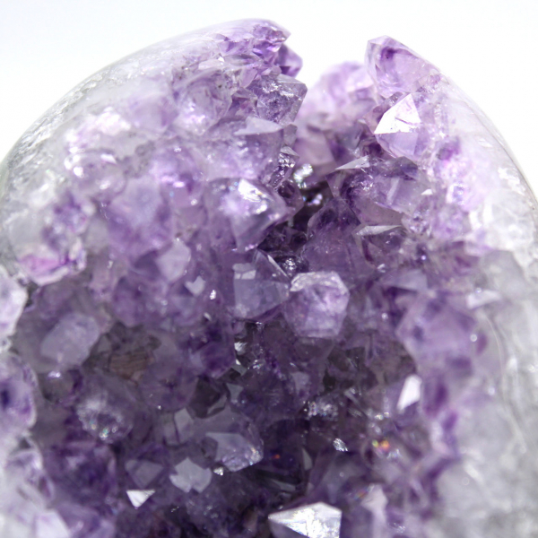 Brazilian Amethyst Geode: Small Size for Collectors
