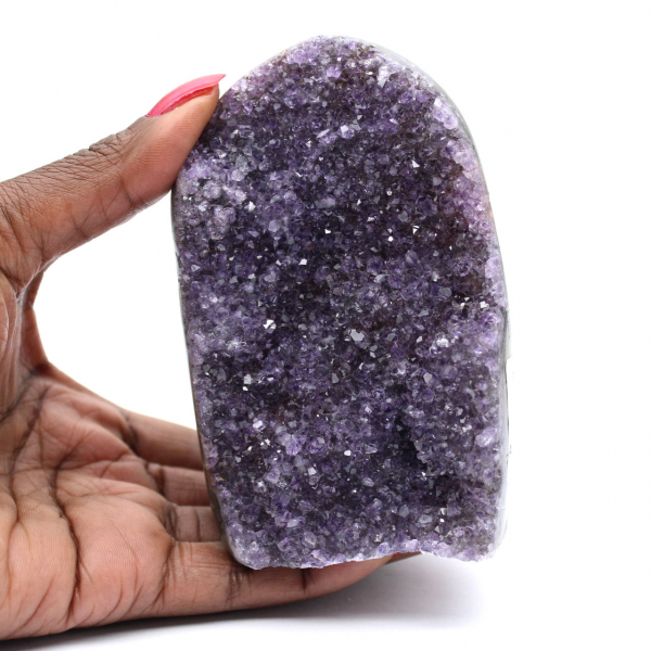 Amethyst Geode Round Shape – Harmonious Decoration