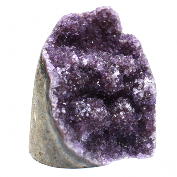 Amethyst Sculptural Geode – Mineral Decoration Brazil