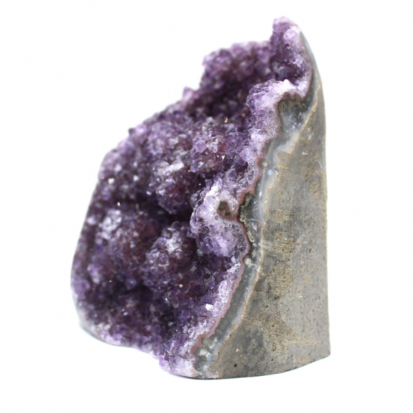 Amethyst Sculptural Geode – Mineral Decoration Brazil