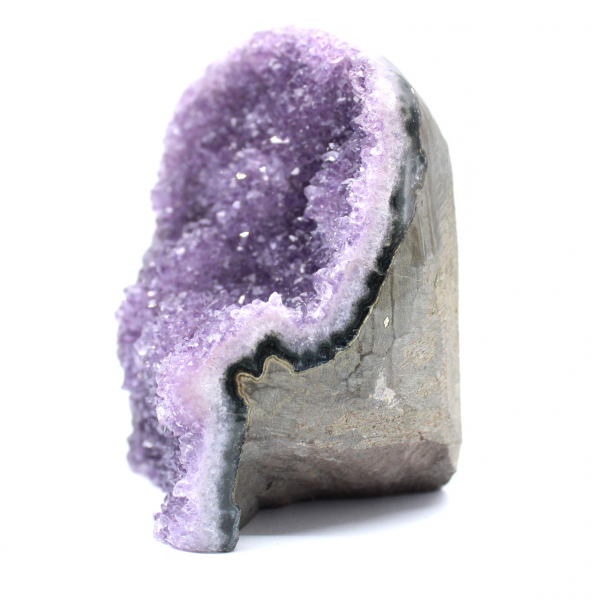 Amethyst Geode, Medium Size, Brazil – Crystal Brilliance