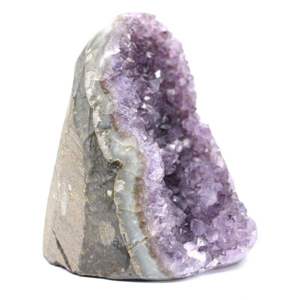 High-Quality Amethyst Druse – Brazilian Specimen for Office