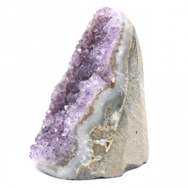 High-Quality Amethyst Druse – Brazilian Specimen for Office