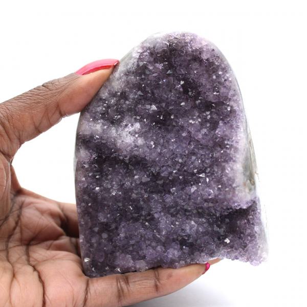 Amethyst Druse for Living Room – Natural Stone of Calm