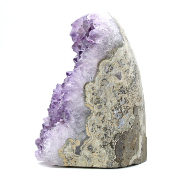 Amethyst geode Brazil, zen decor
