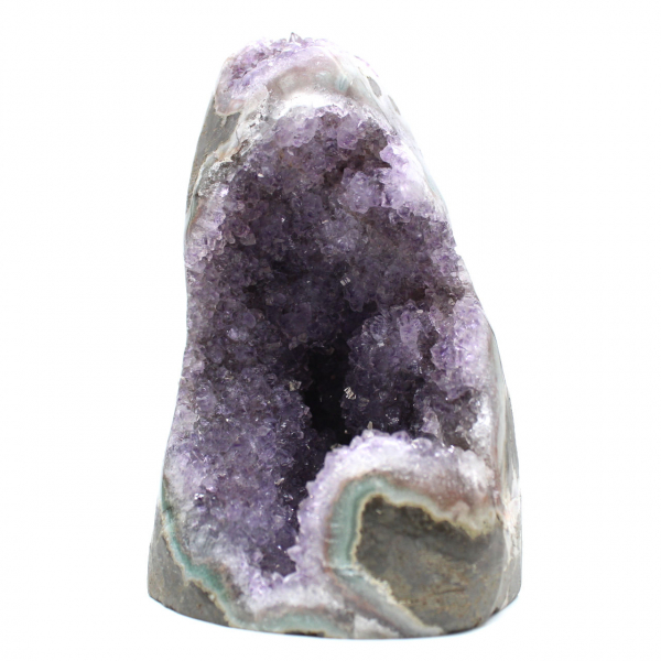 Amethyst geode Brazil, reduced size
