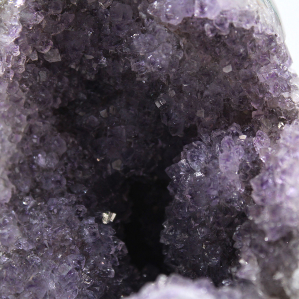 Amethyst geode Brazil, reduced size
