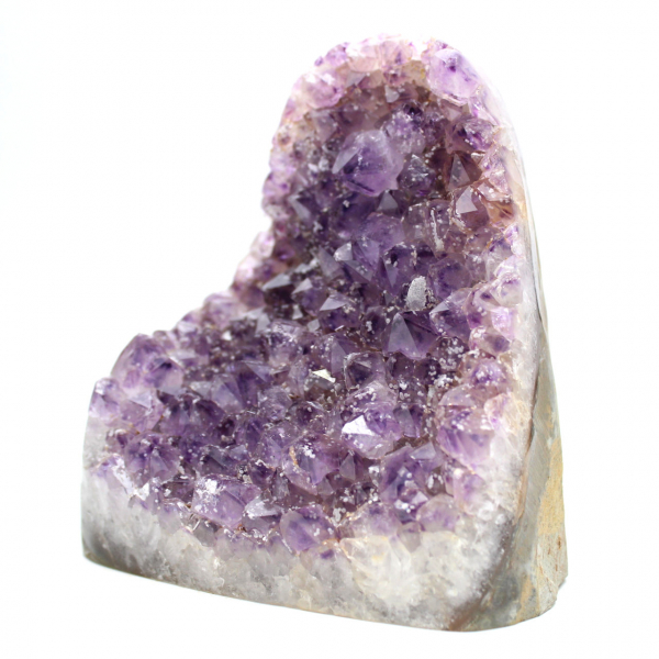 Amethyst geode, purple crystal