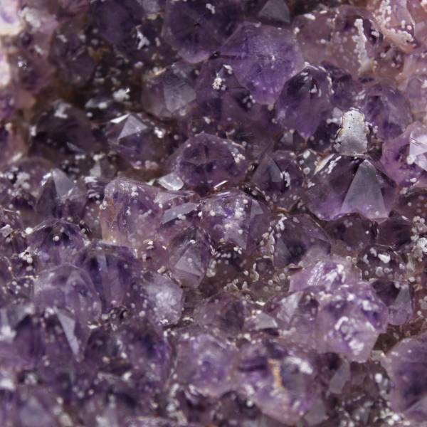Amethyst geode, purple crystal