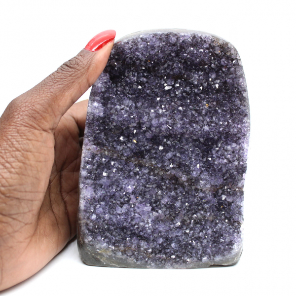 Amethyst geode, relaxation