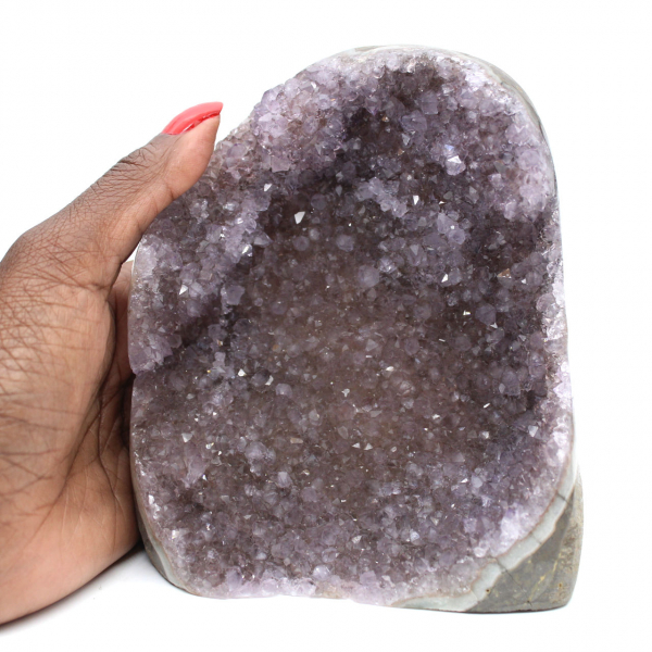 Amethyst geode, gentle energy