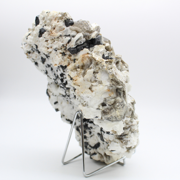 Large mica with tourmaline on Afghan quartz