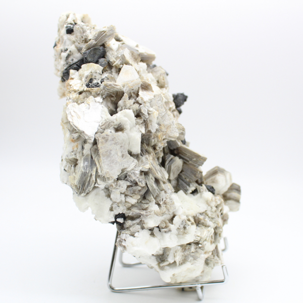 Large mica with tourmaline on Afghan quartz