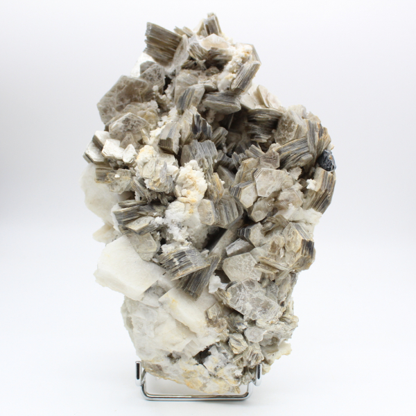 Mica and black tourmaline on Afghan quartz