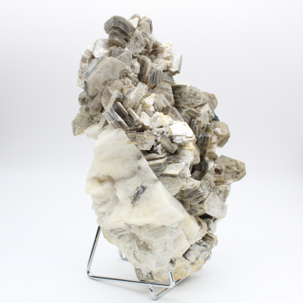 Mica and black tourmaline on Afghan quartz