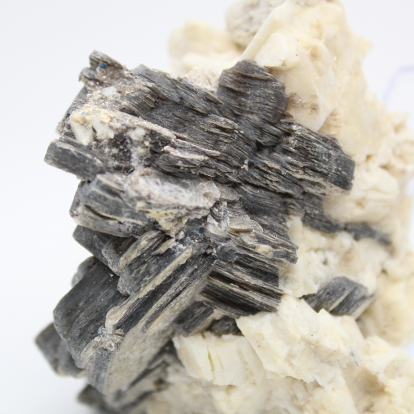 White quartz and Afghan mica on matrix