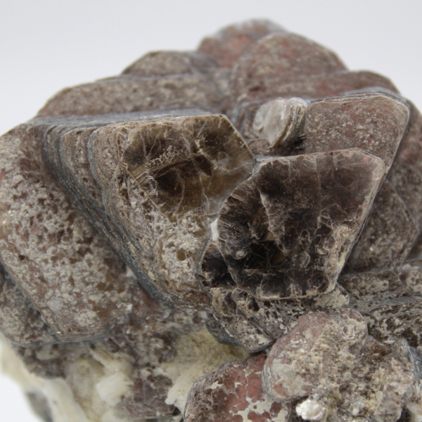 Mica and tourmaline on raw Afghan quartz