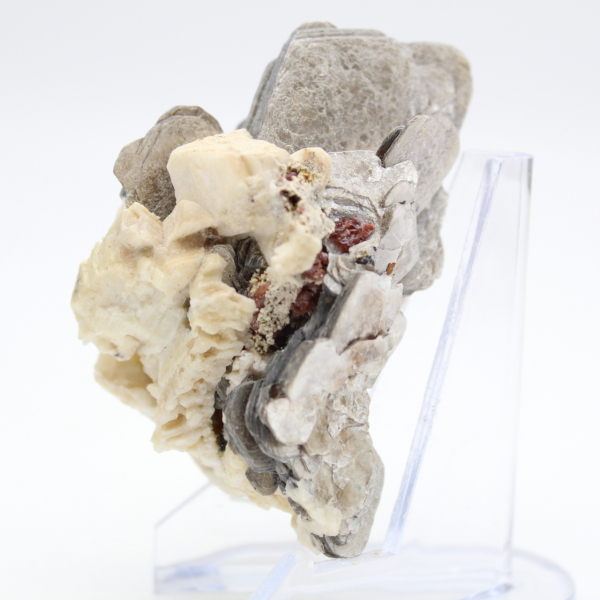 Mica on compact Afghan white quartz