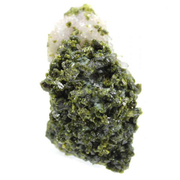 Moroccan epidote crystals on natural matrix