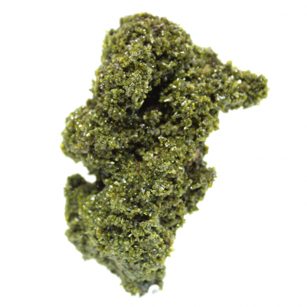 Epidote crystals from Morocco on beige matrix