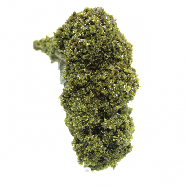 Epidote crystals from Morocco on beige matrix