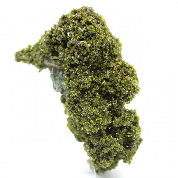 Epidote crystals from Morocco on beige matrix