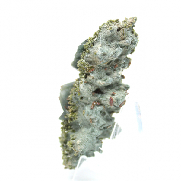 Imilchil epidote on clear matrix