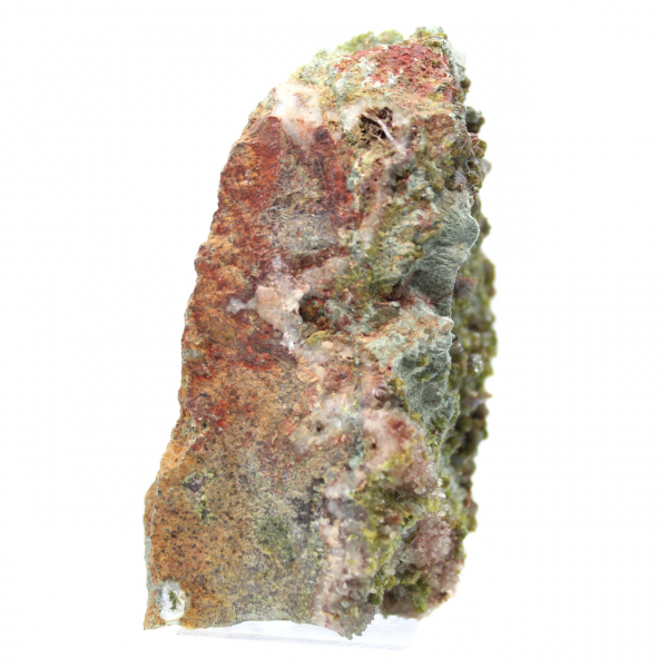 Natural Moroccan epidote, crystallized specimen