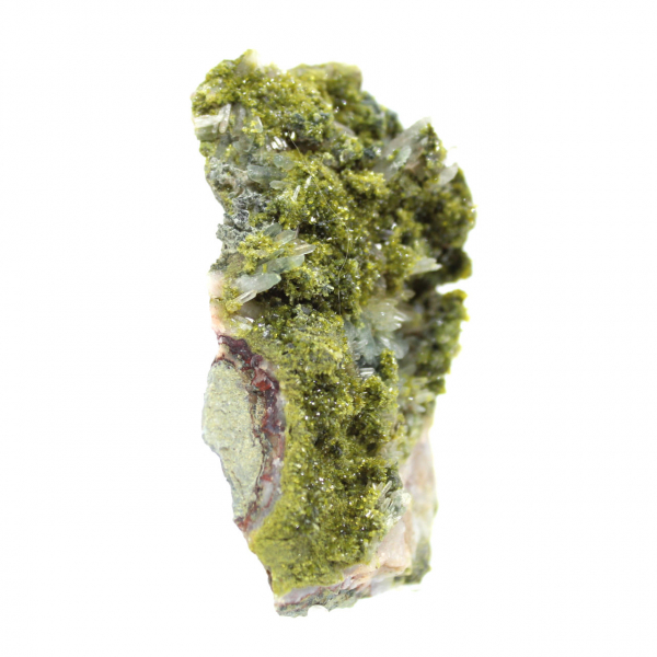 Moroccan epidote on beige matrix