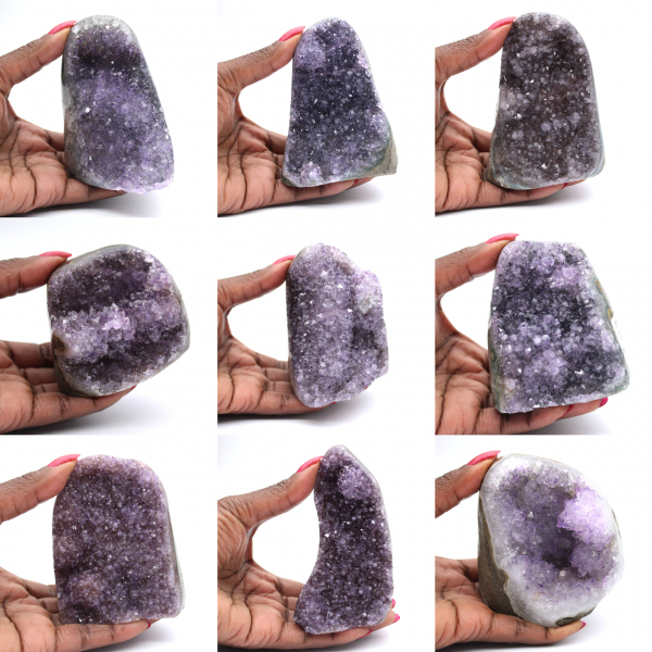 Amethyst Geode from Brazil: Genuine Collectible Specimen
