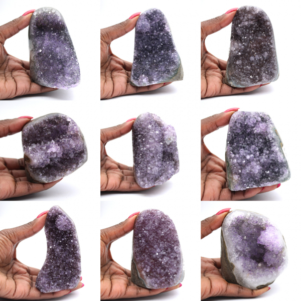 Amethyst Geode from Brazil: Genuine Collectible Specimen