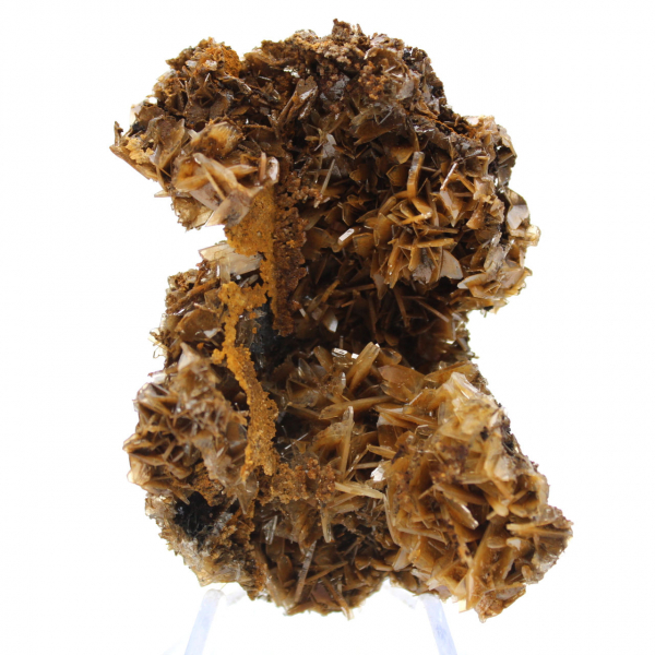 Ouichane barite, brown crystals