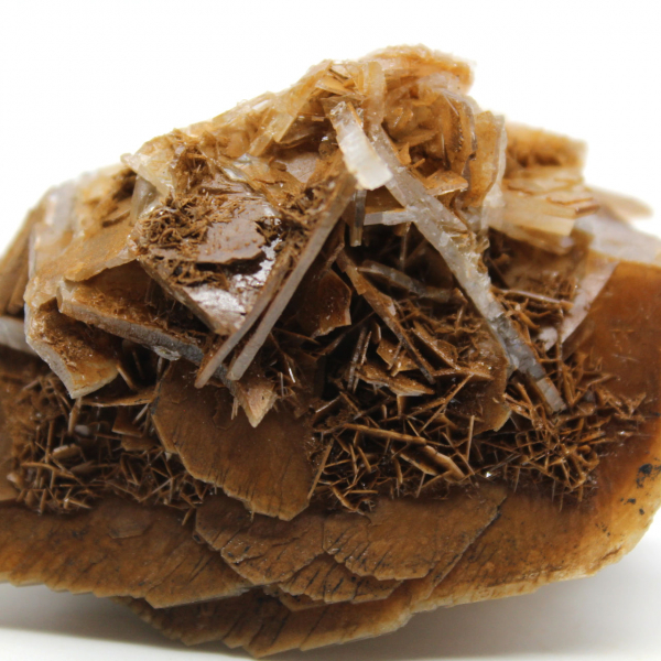 Natural Moroccan barite with fine crystals