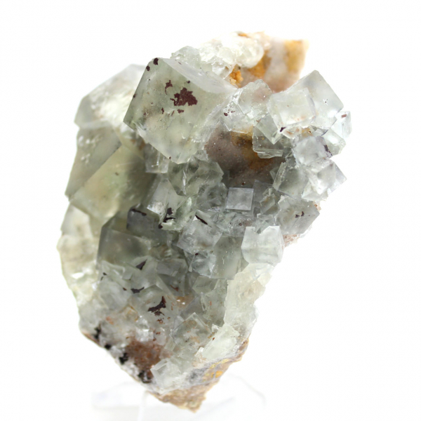 Fluorite rock crystal: Green specimen for collectors
