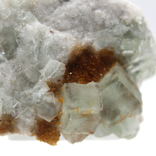 Green Fluorite from Morocco: Small specimen for collectors